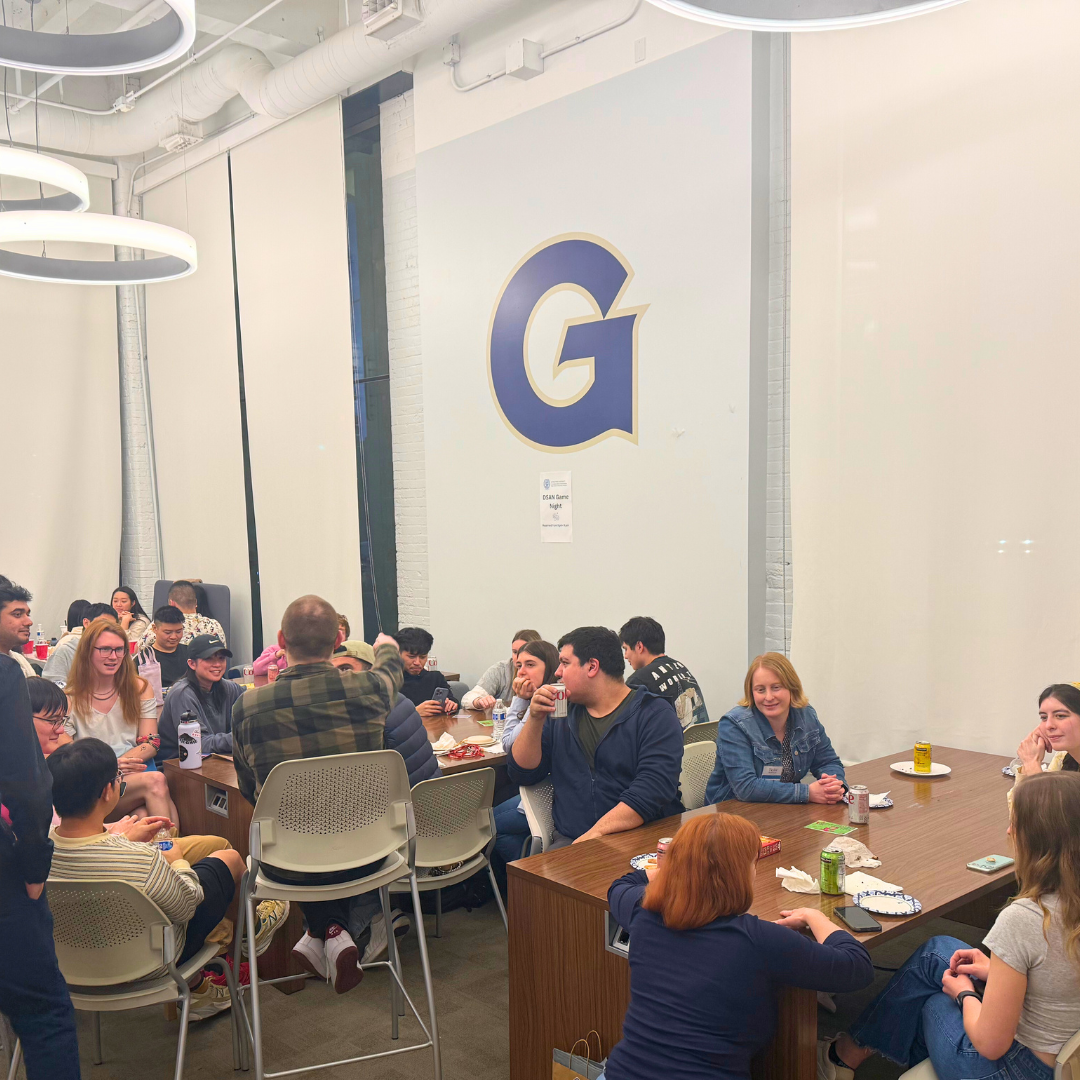 DSAN students enjoy Game Night